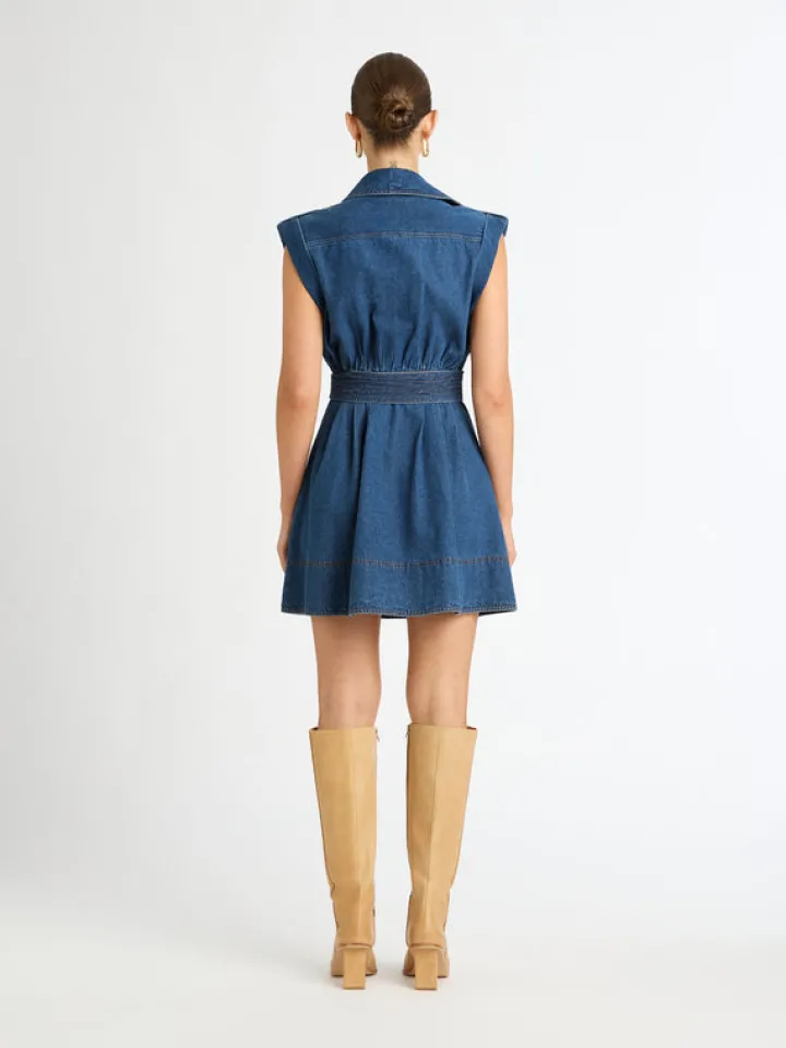 Woman SHEIKE Adina Denim Mini Dress