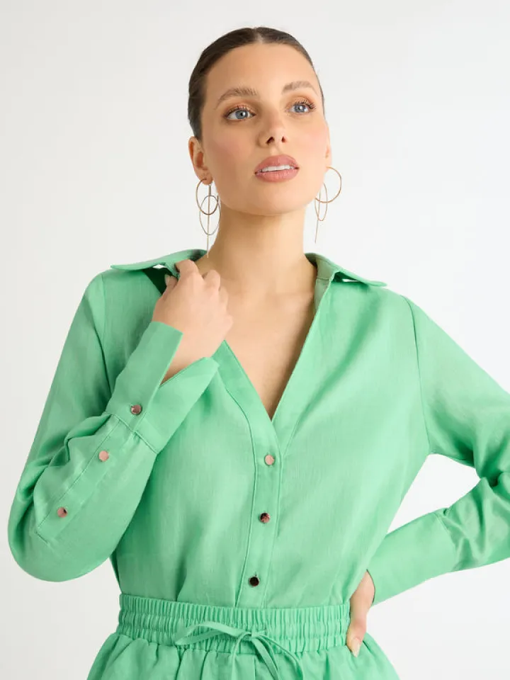 Woman SHEIKE Eivissa Linen Shirt