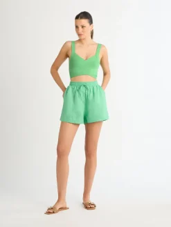 Woman SHEIKE Emma Crop Knit Top