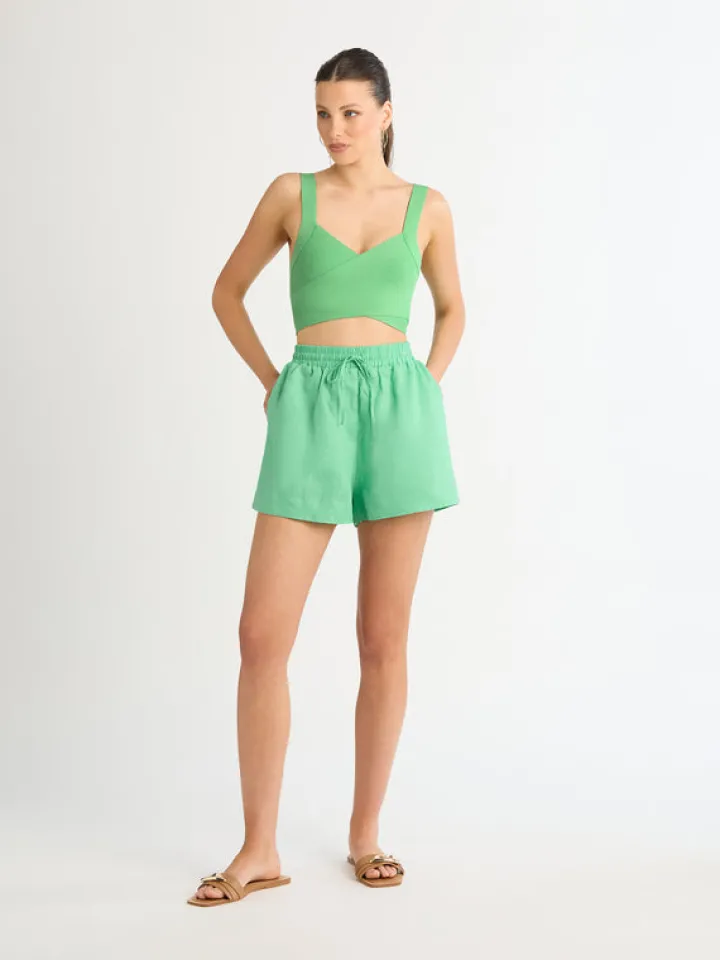 Woman SHEIKE Emma Crop Knit Top
