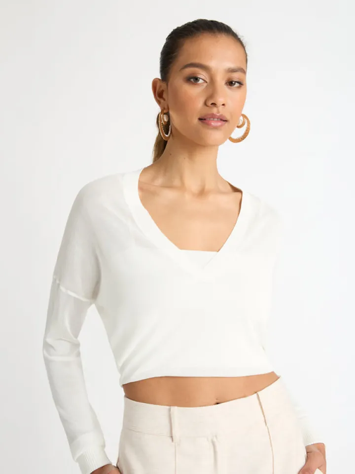 Woman SHEIKE Layered Knit Top