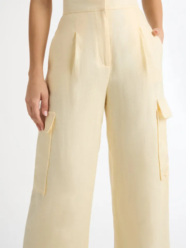 Woman SHEIKE Mila Linen Cargo Pant