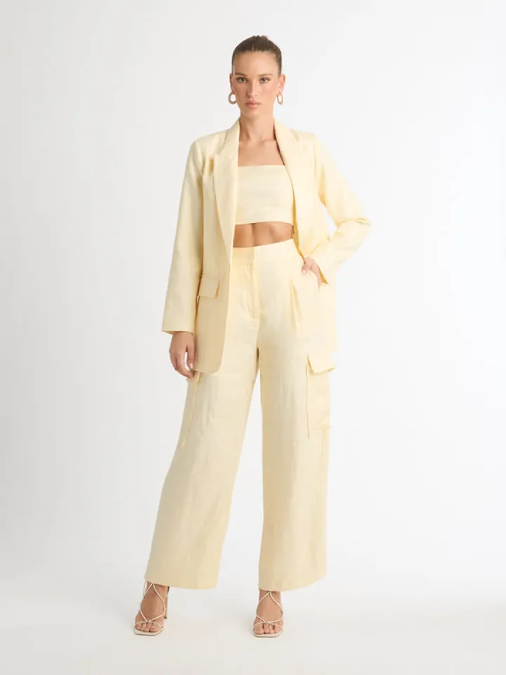 Woman SHEIKE Mila Linen Cargo Pant