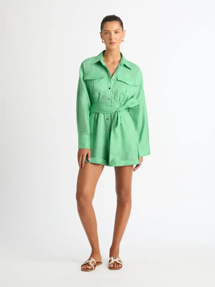 Woman SHEIKE Palma Linen Playsuit