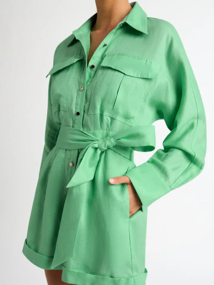 Woman SHEIKE Palma Linen Playsuit