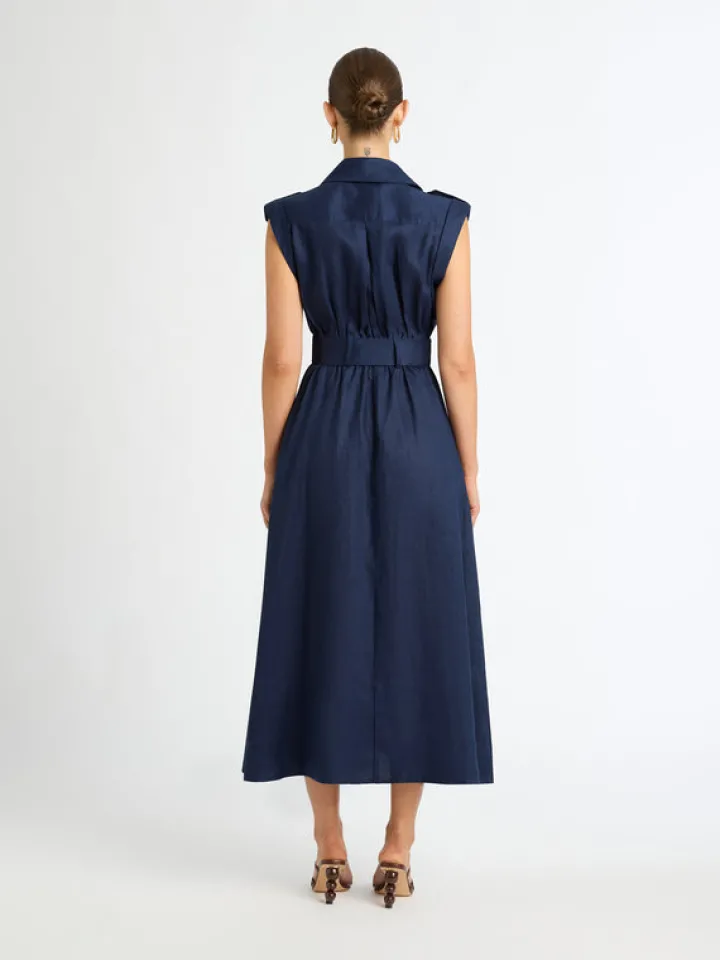 Woman SHEIKE Utility Linen Dress