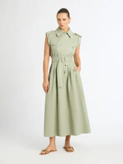 Woman SHEIKE Utility Linen Dress