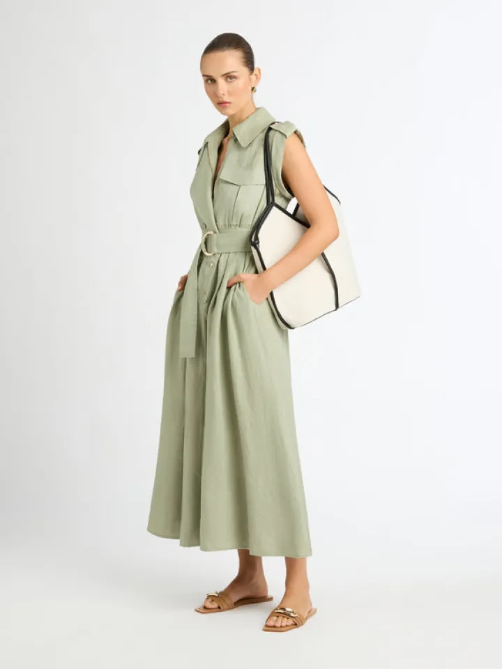 Woman SHEIKE Utility Linen Dress